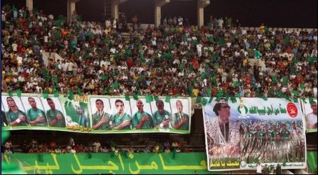 الجماهير الليبية كانت حاضرة وبقوة 