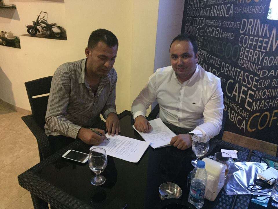 ديان يوقع على عقده مع هلال القدس