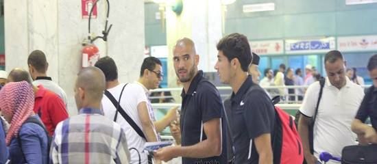 وصول بعثة الترجي الى اكرا 