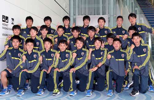 منتخب اليابان لتحت 15 الذين يتم إعداده لأولمبياد 2020