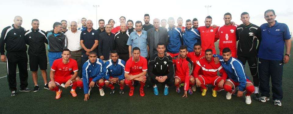 الرجوب يزور معسكر المنتخب