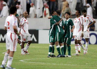 فرحة سعودية وحسرة إماراتية بعد نهاية اللقاء