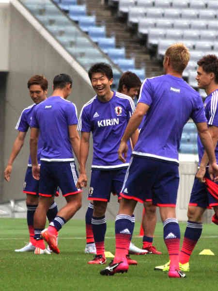 المهاجم الجديد كينسوكي ناجاي خاض اليوم أولى تدريباته في المعسكر