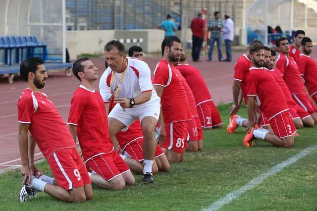 من استعدادات منتخب لبنان بقيادة رادولوفيتش