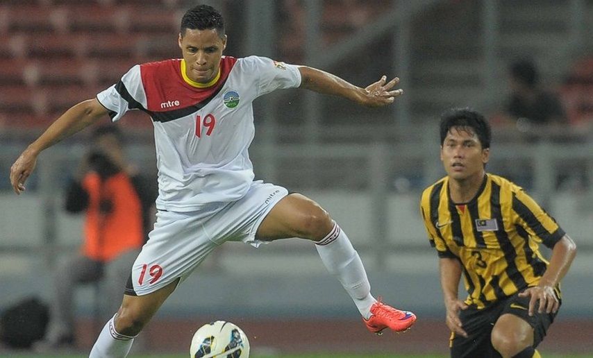 البرازيلي باتريك فابيانو يمثل تيمور الشرقية في مواجهة ماليزيا