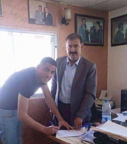 الهزايمة يوقع بحضور العجلوني