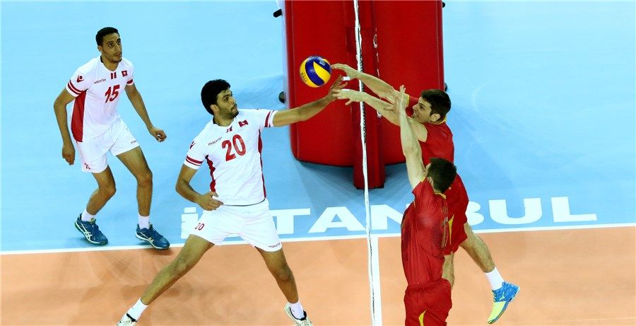  من مباراة اليوم بين تونس ومونتنغرو 