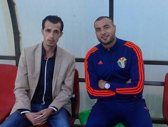 شفيع في لقطة تذكارية مع مراسل كووورة