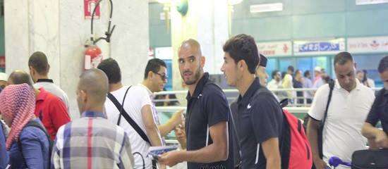 بعثة الترجي تستعد لمغادرة مطار تونس قرطاج الدولي