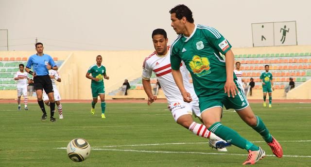 جانب من لقاء سابق بين المصري والزمالك (ارشيفية)