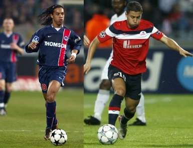 cristiano-ronaldo-604-ronaldinho-running-with-the-ball-close-to-his-feet-in-psg