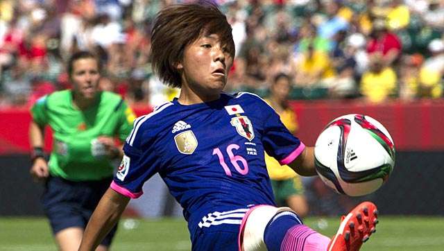 مانا إيوابوتشي في لقاء اليابان واستراليا