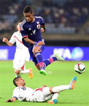 أدو اونايو في لقاء اليابان وكوستاريكا