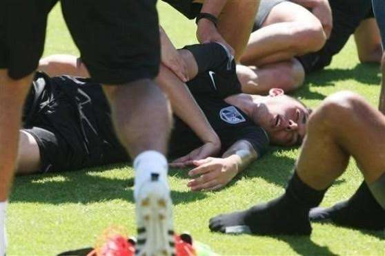 نسيم زيتوني في حالة إغماء