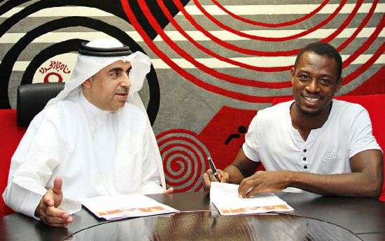 توقيع اللاعب