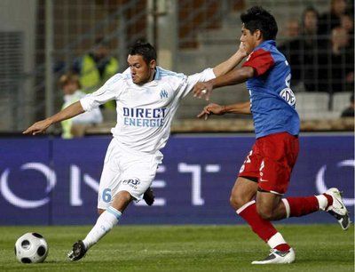 جانب من لقاء مرسيليا وكان