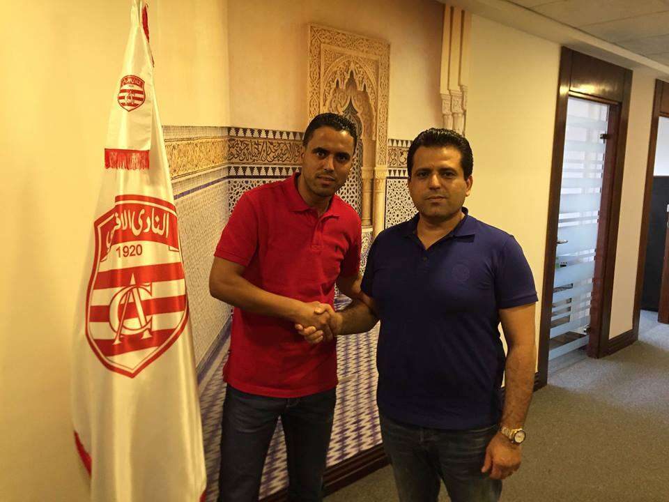 رئيس الافريقي سليم الرياحي صحبة وسام يحي