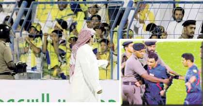 الشغب الجماهيري حضر مبكرا هذا الموسم في الدوري السعودي