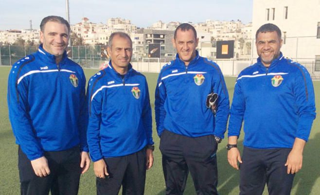 الجهاز الفني لمنتخب الأردن للشباب