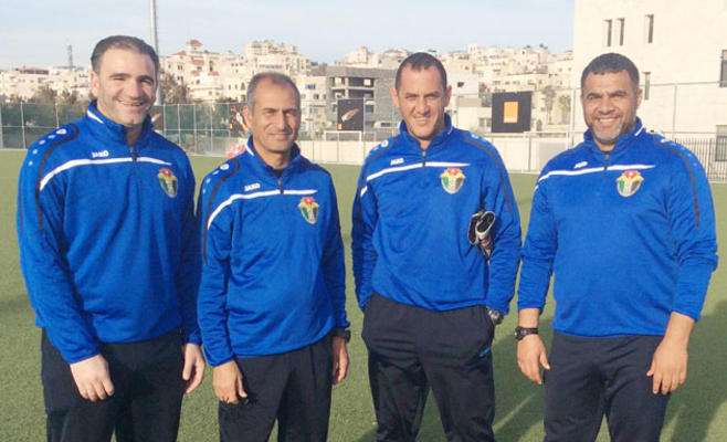 الجهاز الفني لمنتخب الأردن للشباب
