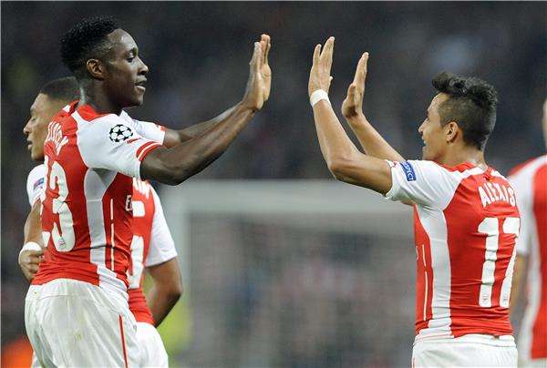  اليكسيس سانشيز وداني ويلبيك 