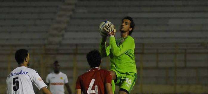 من لقاء المنتخب الاولمبي التونس والنادي البنزرتي