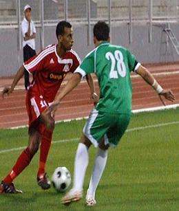 جانب من المباراة