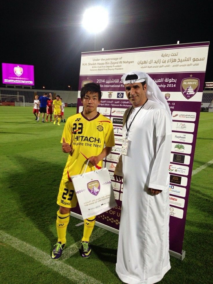 تاتسويا إيتو في دورة العين الدولية للشباب 2014 بالإمارات