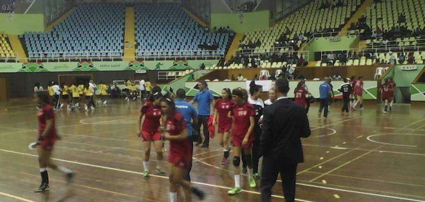  تاثر لاعبات تونس بعد نهاية مباراة اليوم ضد انغولا