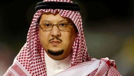 رئيس نادي النصر الأمير فيصل بن تركي بن ناصر