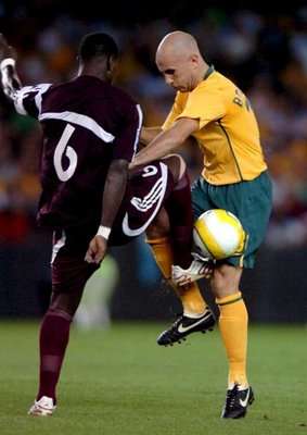 من لقاء استراليا وقطر في المرحلة التمهيدية 