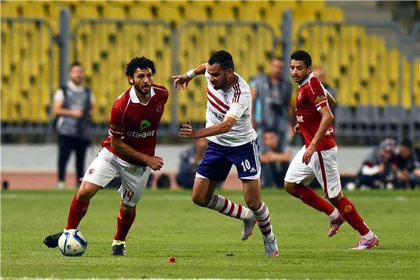 جانب من لقاء القمة بين الأهلي والزمالك