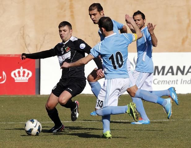 واحدة من مباريات الدوري الأردني