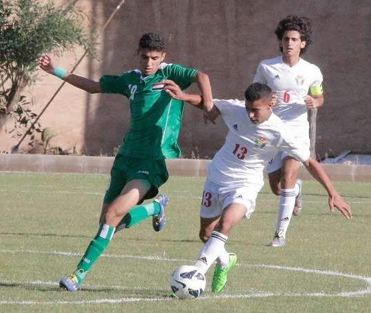 من لقاء العراق والأردن 