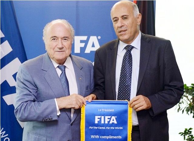 بلاتر والرجوب 