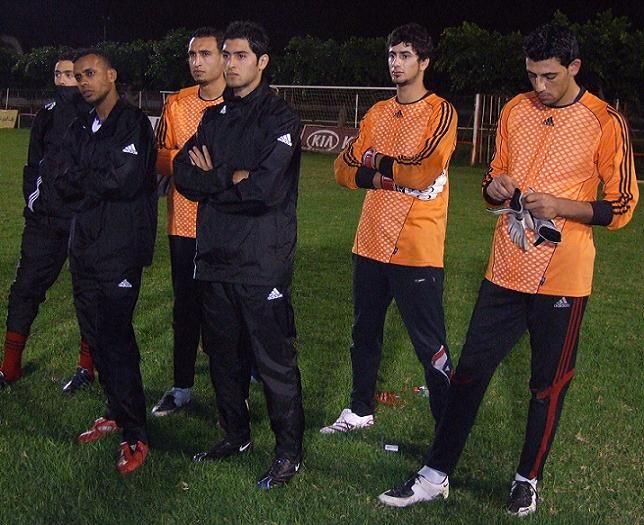 من تدريبات شباب الاردن بالدار البيضاء