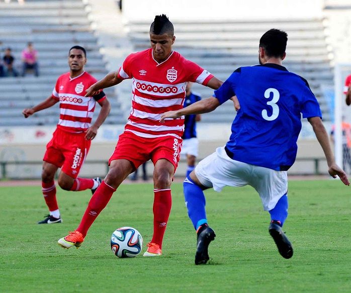 مراد الهذلي خلال مباراة هلال بتغازي