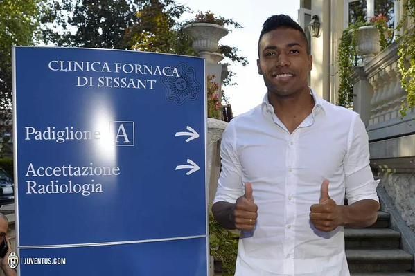 من مقر يوفنتوس للفحوصات الطبية