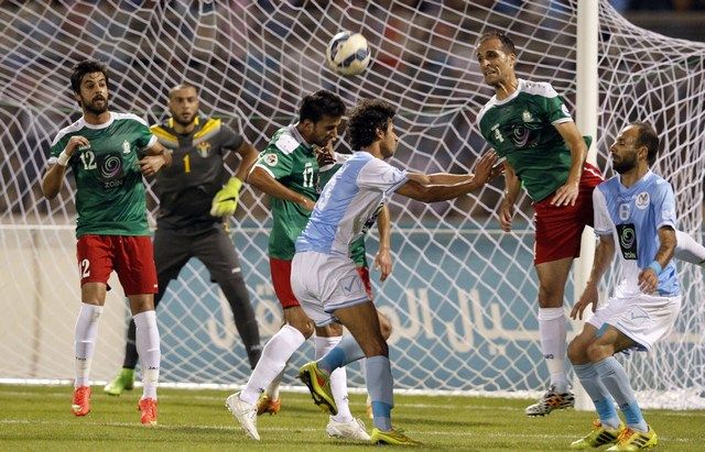 من لقاء الفيصلي والوحدات بقمة الكأس 