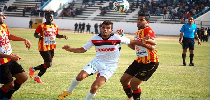 من مباراة سابقة بين ترجي جرجيس والنجم الساحلي 