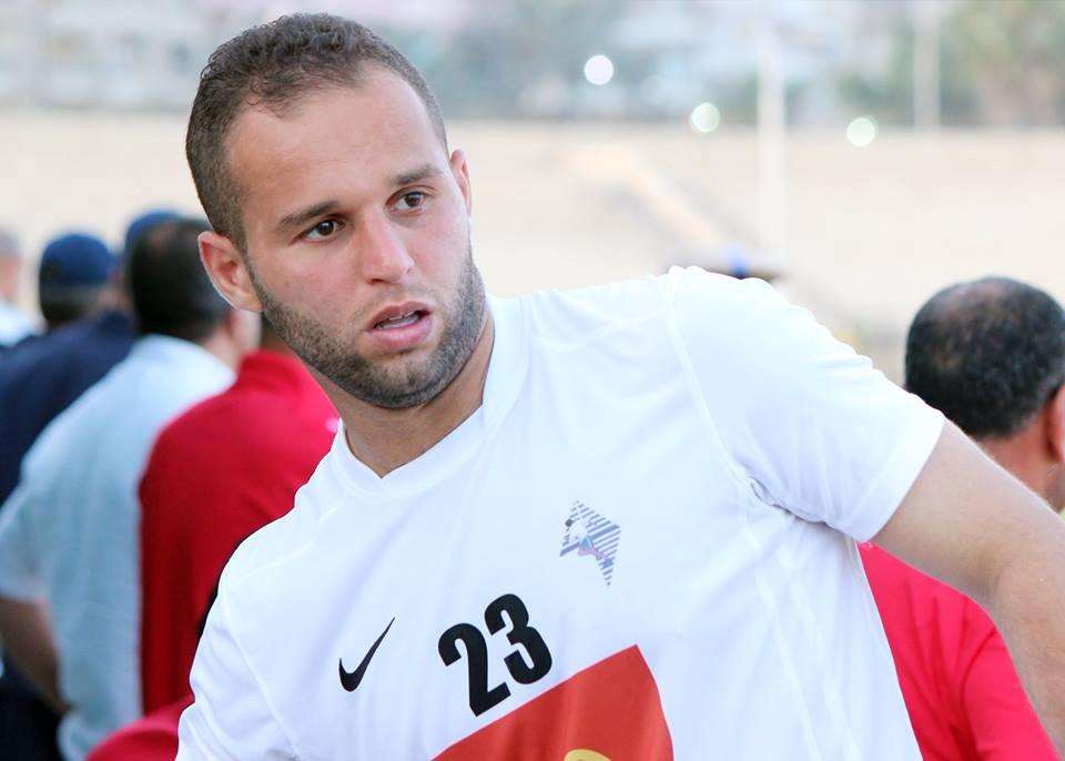 أكرم الزوي مهاجم المنتخب الليبي