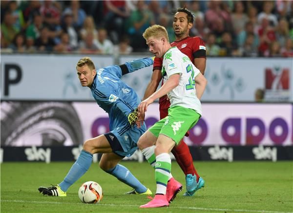 دي بروين لاعب فولفسبورغ