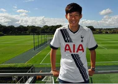 سون مع توتنهام