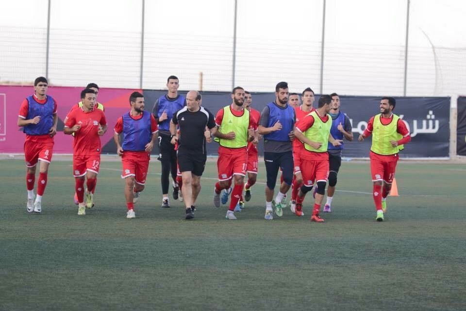 تدريبات المنتخب الفلسطيني في ألمانيا  