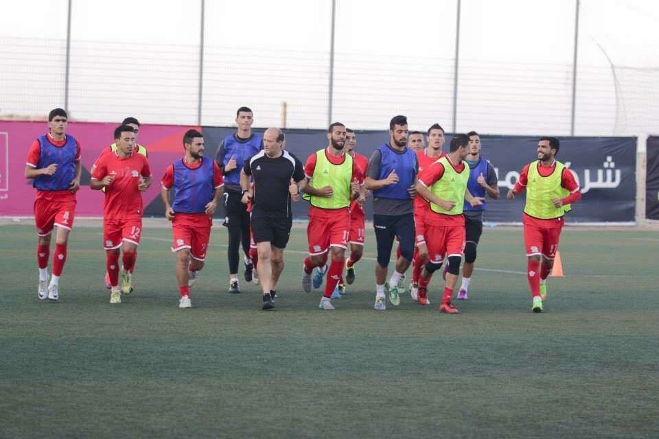 تدريبات المنتخب الفلسطيني في ألمانيا