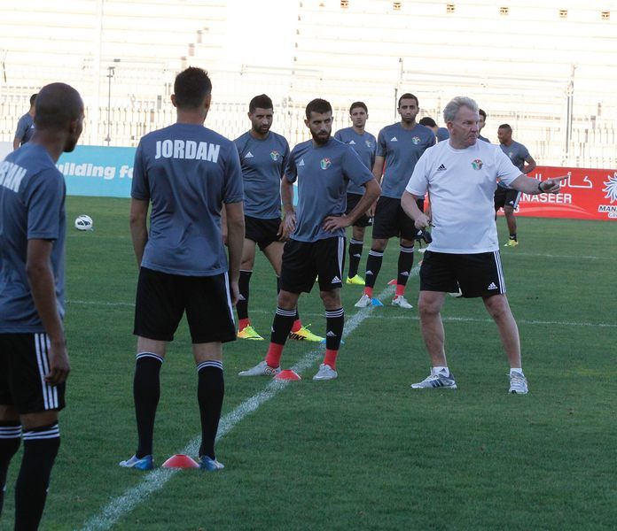 جانب من تدريبات اليوم 