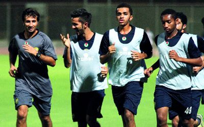 جانب من تدريبات الوصل .. ارشيفية 