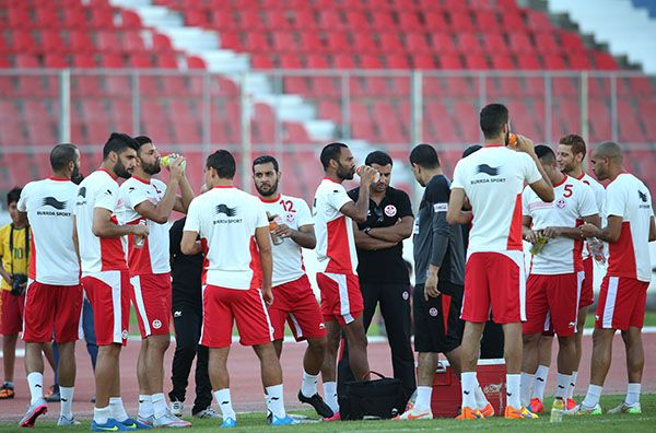 من تدريبات منتخب تونس تحت اشراف كاسبارتشاك 
