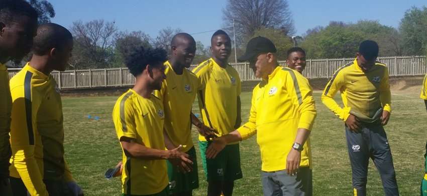 المنتخب  الأولمبي لجنوب افريقيا 