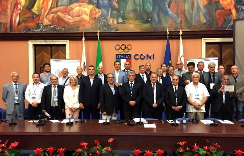  التركيبة الكاملة للاتحاد المتوسطي لكرة اليد ويظهر فيها سمحي